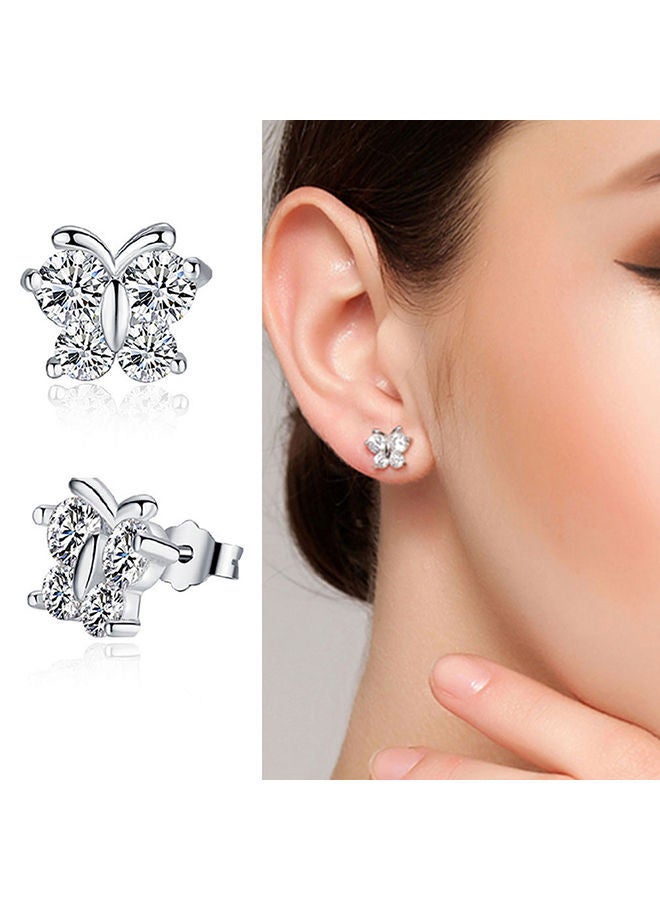 NIBEMINENT Rhinestone Ear Studs - Image 4