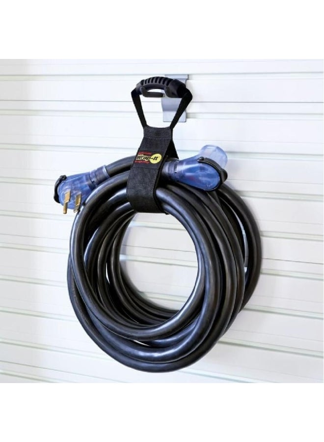 Wrap-It Storage Heavy-Duty Polypropylene Handled Storage Strap Black 55.88 x 6.3 cm 5010493 - Image 2