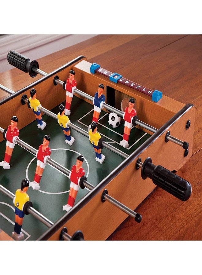 Jet Roy Mid-Sized Foosball, Mini Football, Table Soccer Game (50 Cms) - Lets Have Fun! - Image 3