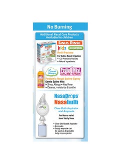 NeilMed Pharmaceuticals - Sinus Rinse Kids All Natural Kit - 60 Premixed Packets  - Image 3