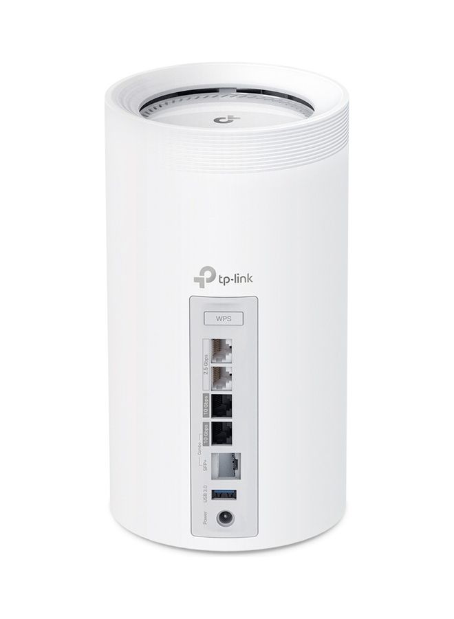 TP-LINK Tri-Band WiFi 7 BE19000  Whole Home Mesh System (Deco BE85) | 12-Stream 22 Gbps | 2× 10G + 2× 2.5G Ports Wired Backhaul, 8× High-Gain Antennas | VPN, AI-Roaming, 4×4 MU-MIMO, HomeShield (2-Pack) White - Image 2