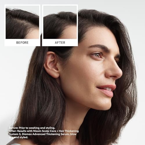 Nioxin Scalp Hair Thickening System 3 For Colored or Damaged Hair with Light Thinning With Niacinamide and Biotin Trial Size 1 Month Supply - Image 3