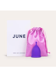 JUNE June Menstrual Cup - Soft (Clear, Mini (1 Pack)) 