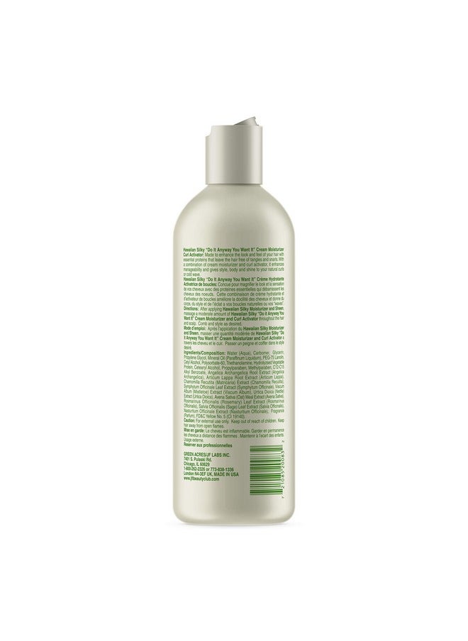Hawaiian Silky - Awaiian Silky Keratin Cream Curl Activator 16 Fl Oz - Image 1