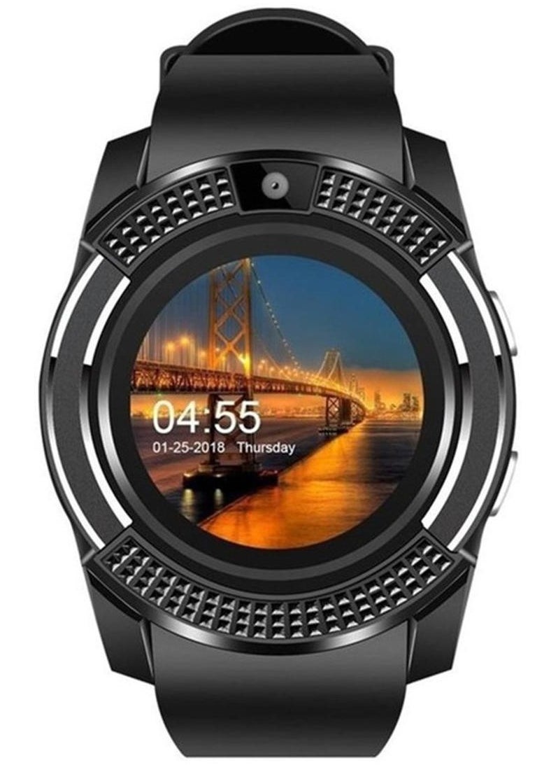 V8 V8 1.22 Inch Large Screen Smart Watch Card Smart Wear Sleep Monitoring Sports Step Counter Smart Watch  - Image 1