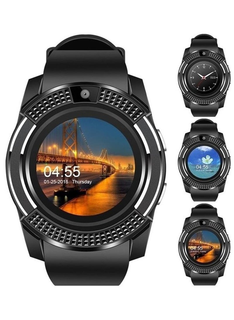 V8 V8 1.22 Inch Large Screen Smart Watch Card Smart Wear Sleep Monitoring Sports Step Counter Smart Watch  - Image 3