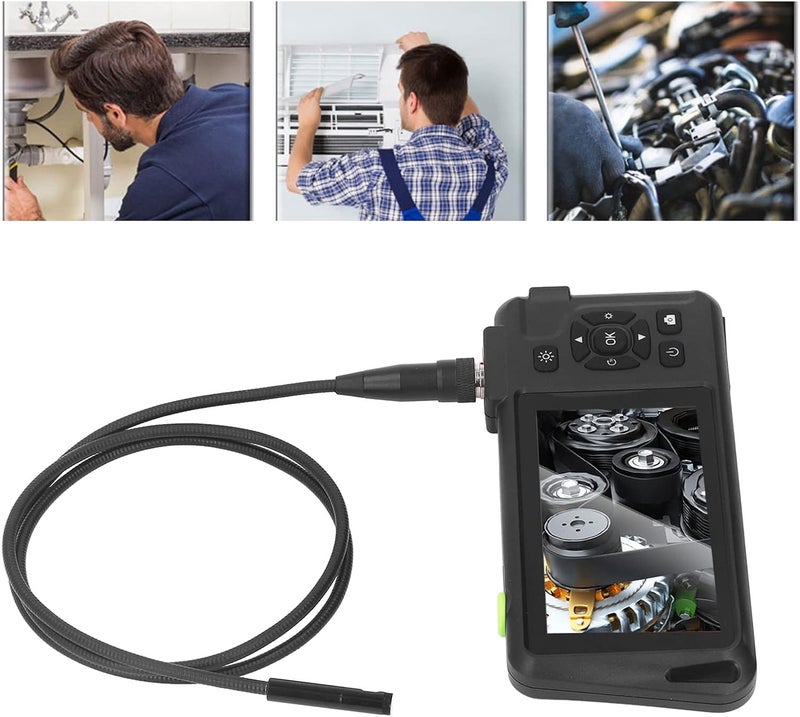 Industrial Handheld Endoscope 4.5 Inch HD 1080P 7.9 Mm Dual Lens Borescope Inspection Camera For Pipes - Image 2