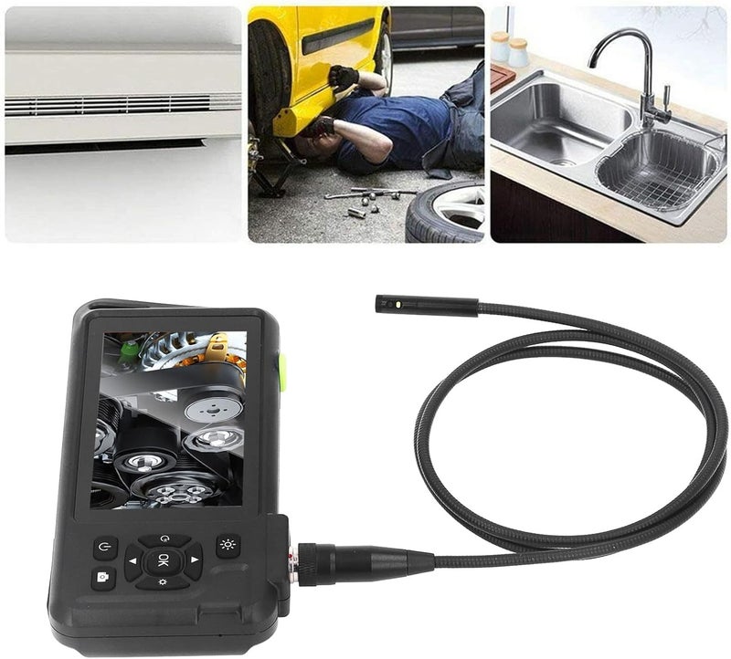 Industrial Handheld Endoscope 4.5 Inch HD 1080P 7.9 Mm Dual Lens Borescope Inspection Camera For Pipes - Image 4