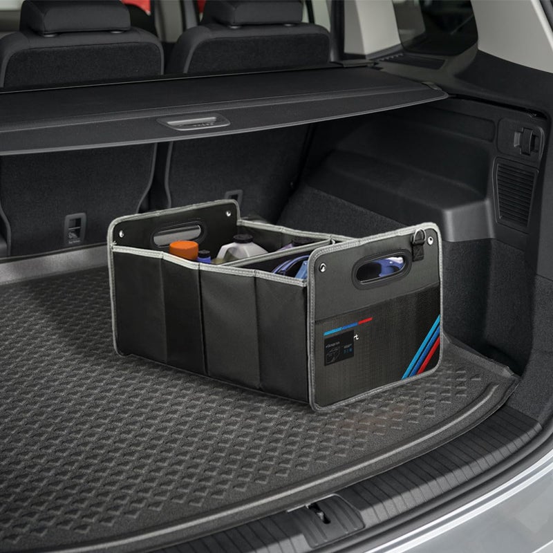 Junsungo Car Trunk Organizer, Waterproof Collapsible Portable Multipurpose Storage Box, Tool Grocery bag organizer, Organizer For X1 X3 X5 E30 Suv Garage Home - Image 4