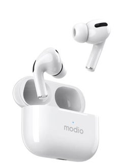 ME8 True Wireless Stereo Earpods with Bluetooth 5.3 – High-Fidelity In-Ear Earbuds with Charging Case, Touch Controls, Built-In Mic & Long Battery Life – Noise-Isolating Headset for Android, iOS & Tablets – Portable & Lightweight Design for Daily Use