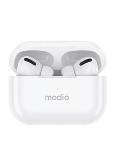 modio ME8 True Wireless Stereo Earpods with Bluetooth 5.3 – High-Fidelity In-Ear Earbuds with Charging Case, Touch Controls, Built-In Mic & Long Battery Life – Noise-Isolating Headset for Android, iOS & Tablets – Portable & Lightweight Design for Daily Use  - Image 4