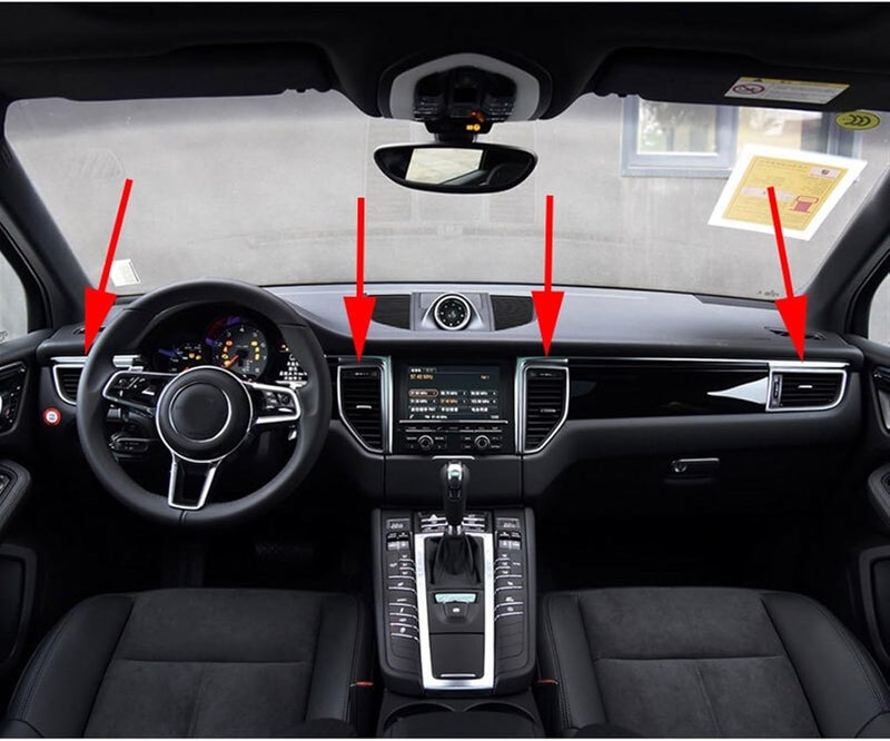 Wivplex Car A/C Air Conditioner Outlet Vent for Porsche - Image 4