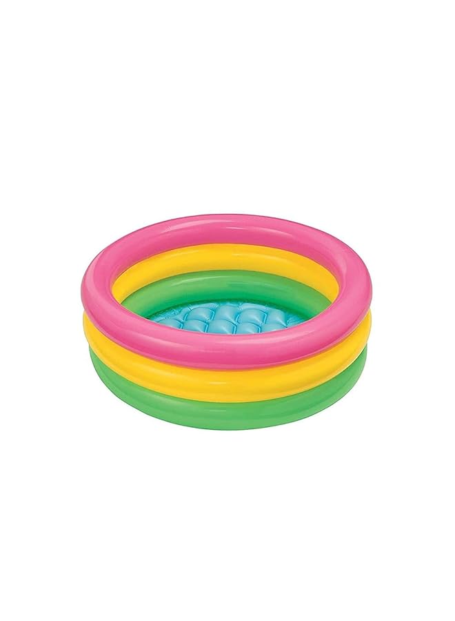 INTEX Pool Inflatable Pool 3 Hoops Children Baby 61X22Cm - Image 1