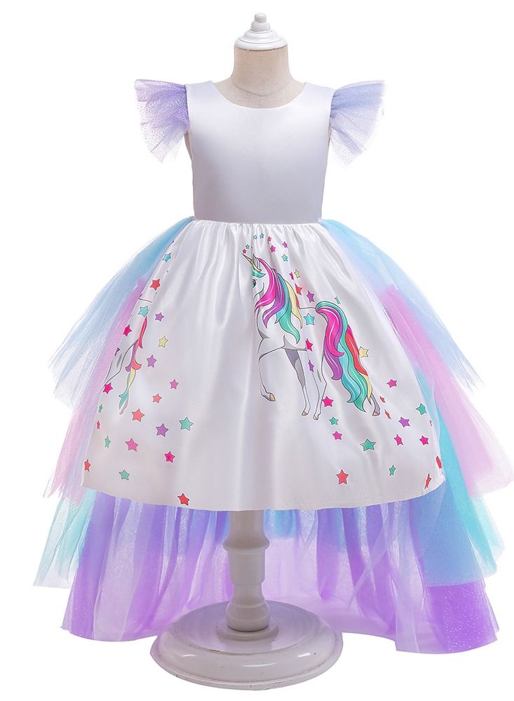 Princess Cap Sleeve Maxi Dress - Image 1