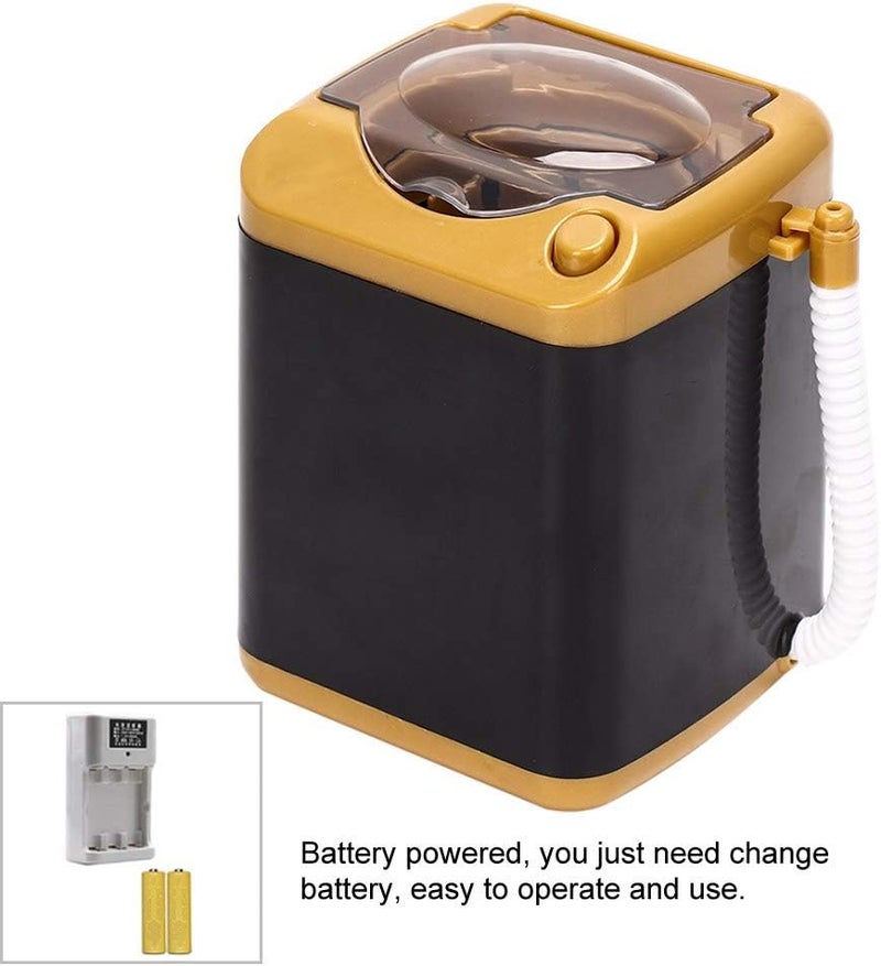 klarako Mini Washing Machine, Cleaning Machine, Portable Washing Machine Electric Washing Machine Cosmetic Tool Cleaning Machine Toy Gift for Dormitory(1#) - Image 5