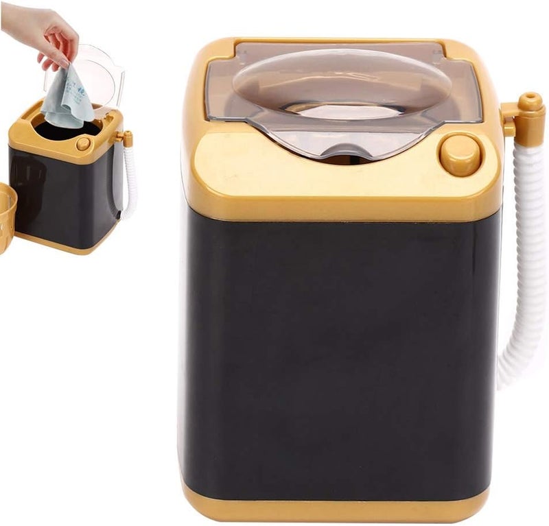 klarako Mini Washing Machine, Cleaning Machine, Portable Washing Machine Electric Washing Machine Cosmetic Tool Cleaning Machine Toy Gift for Dormitory(1#) - Image 1