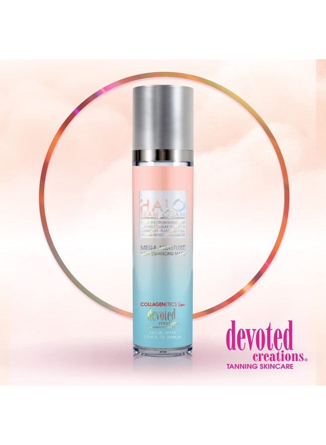 Devoted Creations Halo Beam Cream Light Spectrum Enhancer Boosts Cellular Energy & Luminosity Plant Based Stem Cells Vitamin Infused Ph Balancer 1.7Oz - Image 5