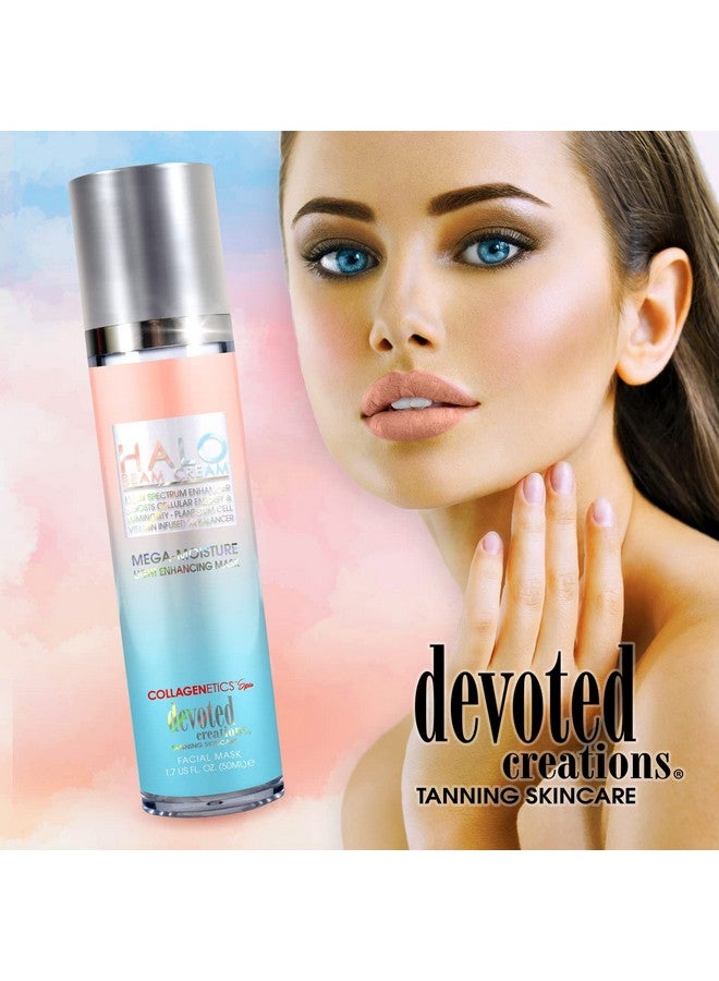 Devoted Creations Halo Beam Cream Light Spectrum Enhancer Boosts Cellular Energy & Luminosity Plant Based Stem Cells Vitamin Infused Ph Balancer 1.7Oz - Image 4