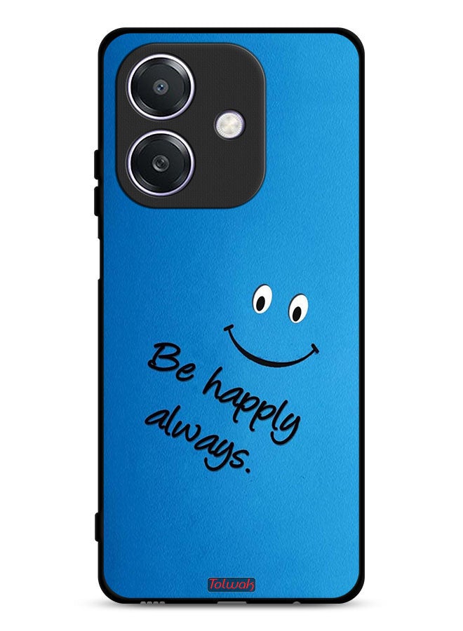 Tolwak Oppo A3x 5G Protective Case Cover Be Happy Always - Image 1