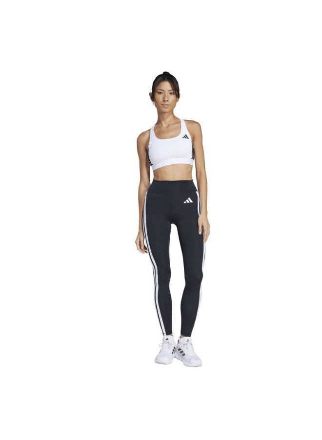 Adidas powerreact train medium support 3-stripes women bra - Image 3