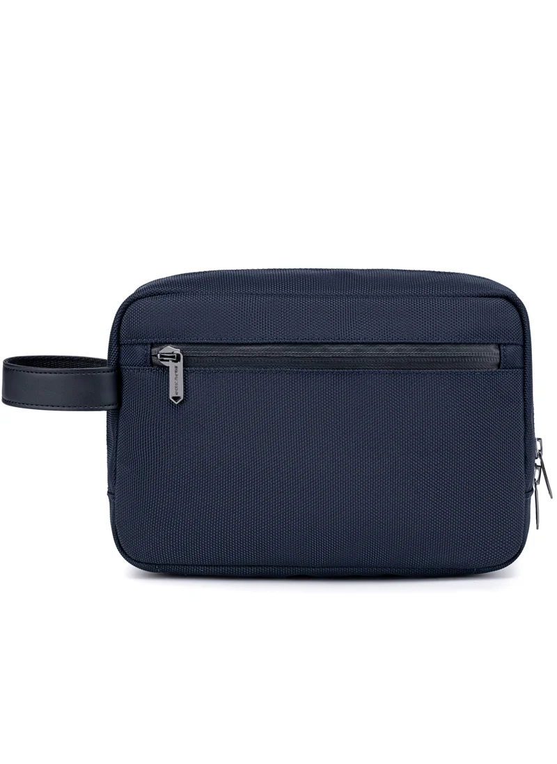 ARCTIC HUNTER Unisex Clutch Bag Durable Premium Water Resistant Carry All Bag with Multiple Pockets for Men and Women K00691 Blue