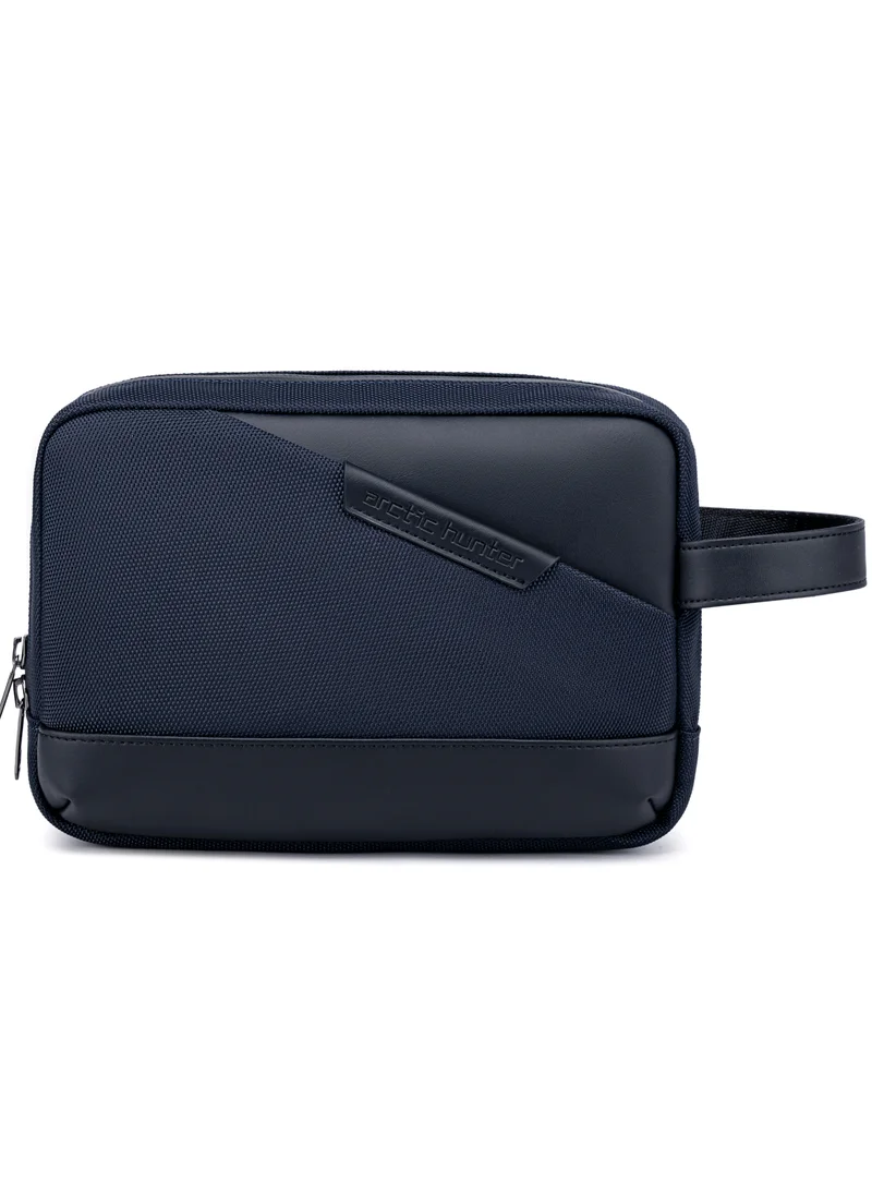 ARCTIC HUNTER Unisex Clutch Bag Durable Premium Water Resistant Carry All Bag with Multiple Pockets for Men and Women K00691 Blue