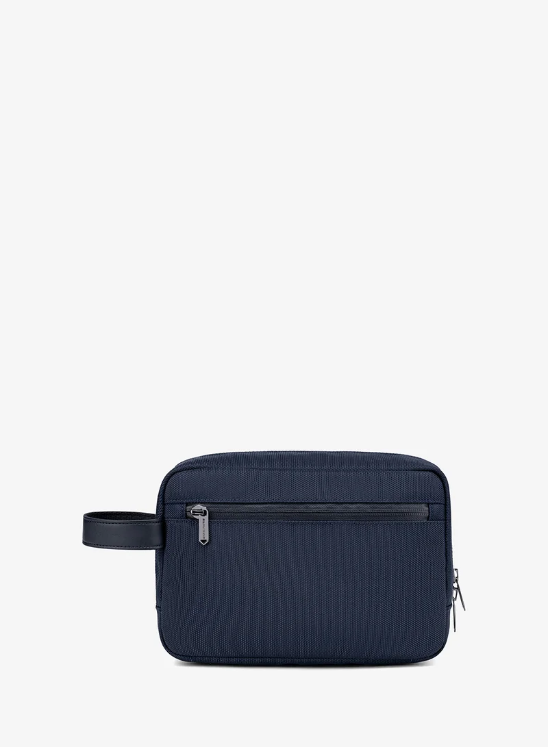 ARCTIC HUNTER Blue Unisex Clutch Bag Durable Premium Water Resistant Carry All Bag with Multiple Pockets for Men and Women K00691 Blue  | Best Price UAE