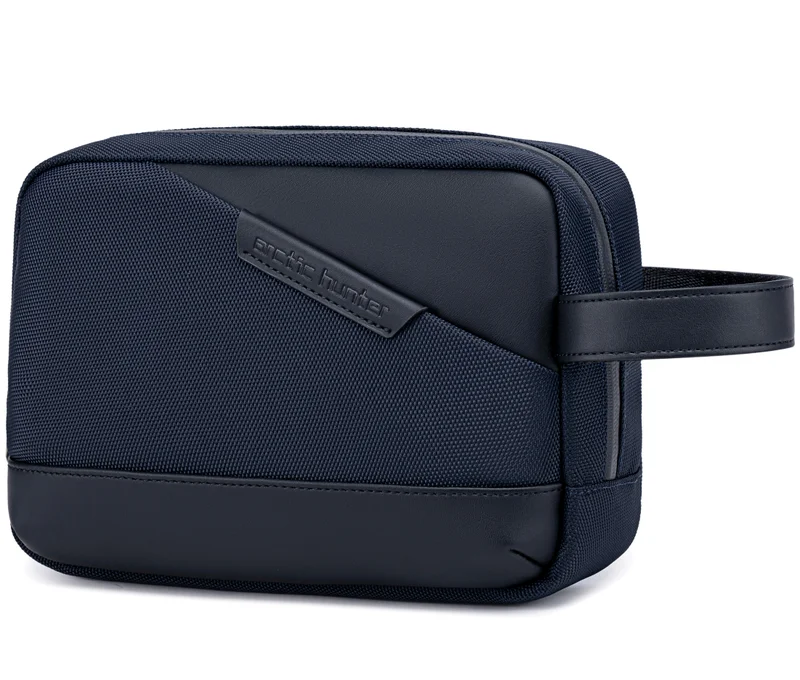 Arctic Hunter Unisex Clutch Bag Durable Premium Water Resistant Carry All Bag with Multiple Pockets for Men and Women, K00691, Blue