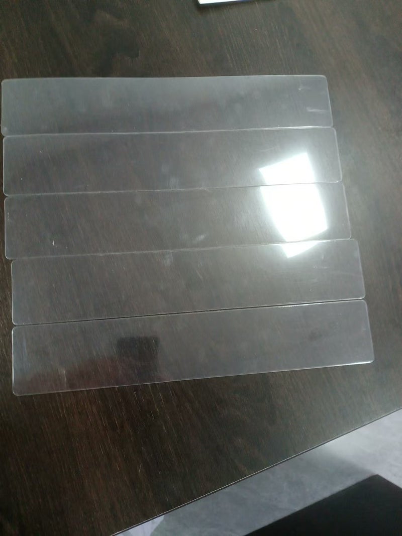 Transparent Adhesive Hooks Strong Wall Bathroom 6*33 double-sided stickers [free cutting]] 