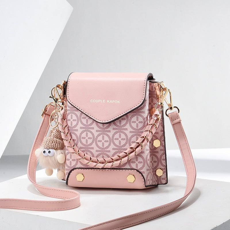 Touch Screen Mobile Phone Bag For Women 2023 Shoulder Messenger Bag Fashion Vertical Small Bag For Women - Image 4