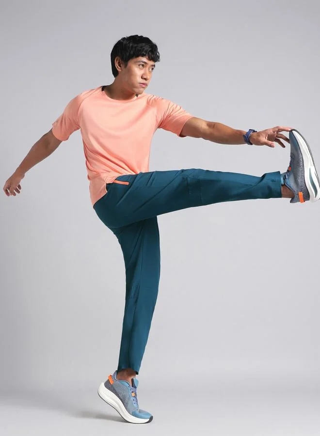 Cult Men Teal Ultimate Training Track Pants