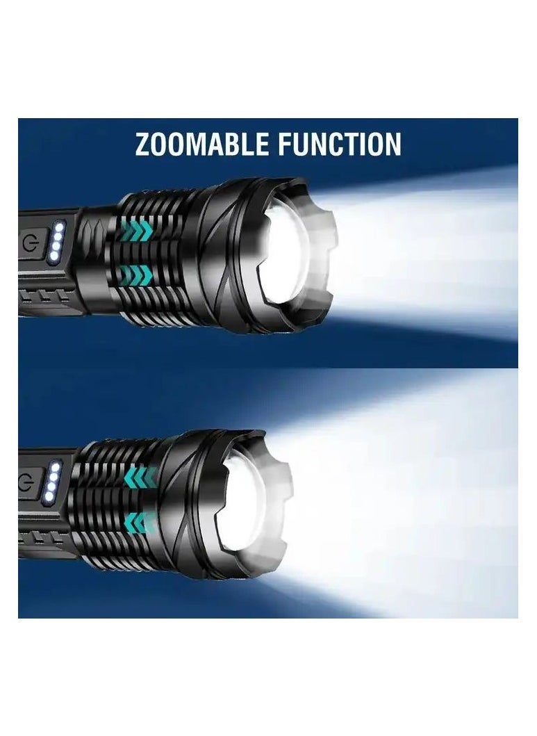 Denx Dx2329 Large Flashlight With Side Light  - Image 2