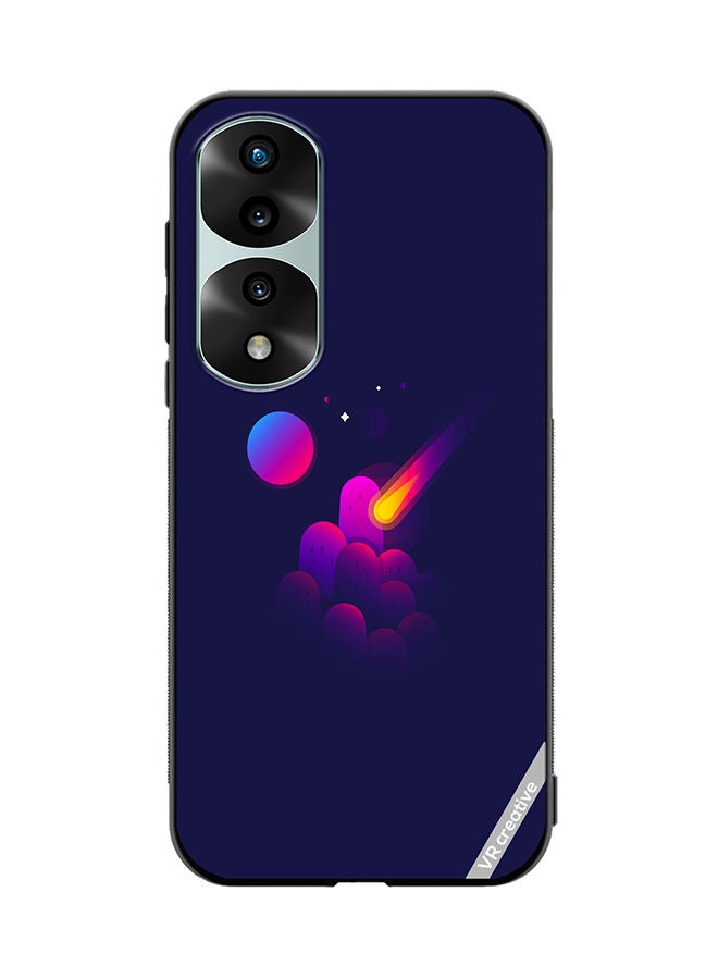 VR CREATIVE Protective Case Cover For Honor 70 Pro plus Space Minimalist Design Multicolour - Image 1