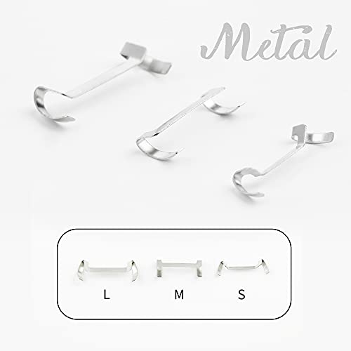 ELETIUO 13 Pack Filled Silver Metal Ring Guard with 4 Sizes Spirals,Invisible Ring Size Adjuster Set for Loose Rings,Ring Guard, Ring Sizer,Fit for Men and Women Rings,2 Styles (Silver+Transparent) - Image 3