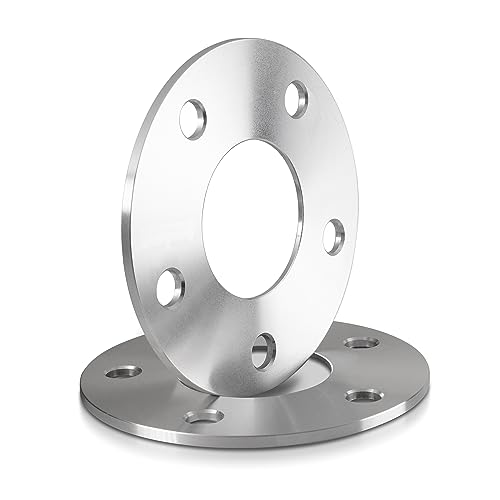 Customadeonly 5x120 Wheel Spacers for 2010-2024 Camaro,2014-2020 Impala, 2020-2024 Corvette C8, 2008-2019 CTS, 2020-2023 CT5 (2pcs 5mm Thick) 5x4.72 66.9mm Bore 3/16" Thick - Image 1