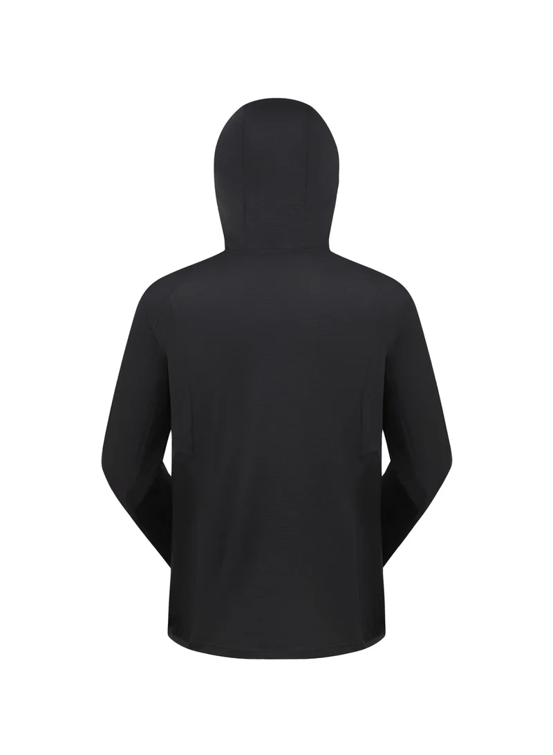 TOREAD Men's UPF50+ Breathable Knitted Sun Protection Jacket - Stretchable Mesh Design with Thumb Holes & Wide Brim Hood