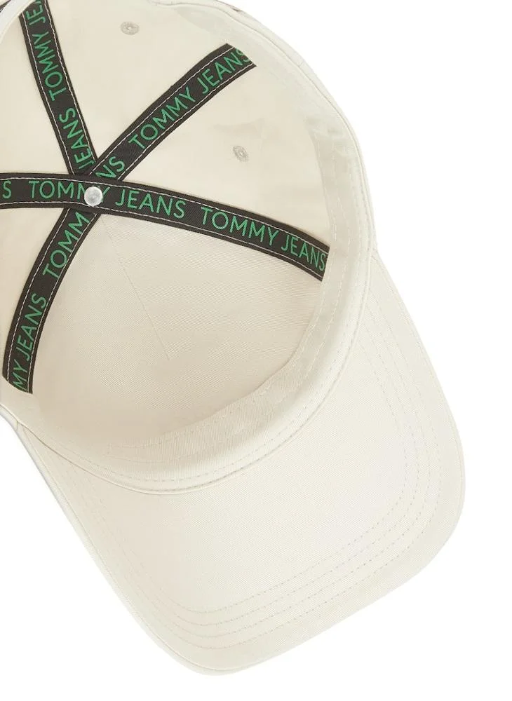 تومي جينز Logo Detailed Curved Peak Caps