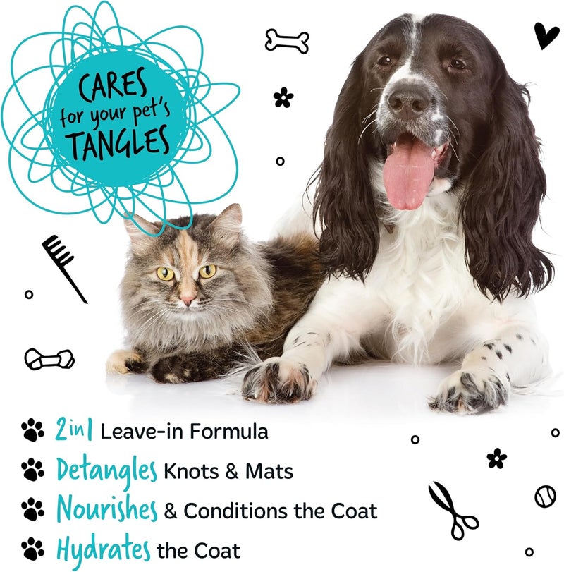 Bugalugs 2in1 Fragrance Free Detangling Foam Comb for Dogs - 150ML - Image 3