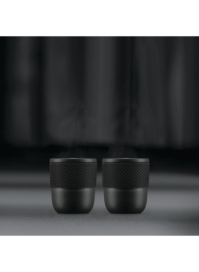 Bodum Assam Porcelain Mugs with Silicone Sleeve 600ml, Set of 2 - Image 2