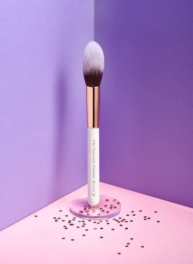Pigment Play Large Highlighter Brush (Professional Face Highlighter Brush for Blending | Soft Bristles, Cruelty Free, No Animal Fibre | Pack of 1), Multi (Tapered Powder Brush) - Image 2