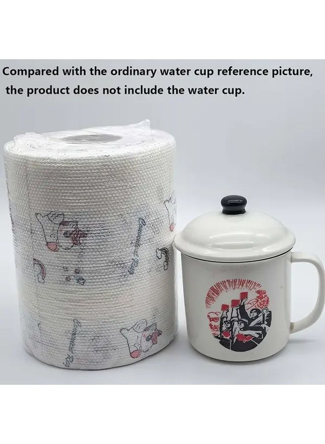 مناشف مطبخ قابلة للاستعمال مرة واحدة 200 ورقة قابلة للغسل وإعادة الاستخدام للتنظيف الرطب والجاف - Image 5