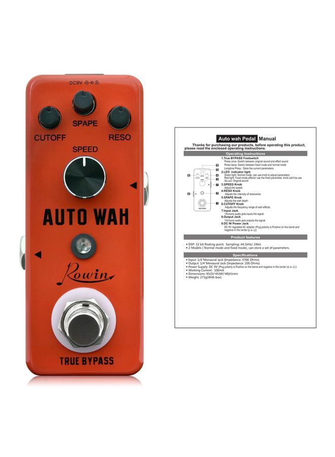 NIBEMINENT Digital Auto Wah Guitar Effect Pedal - Image 5