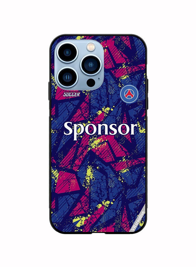 VR CREATIVE Protective Case Cover For Apple iPhone 14 Pro Max Jersey Design Multicolour - Image 1