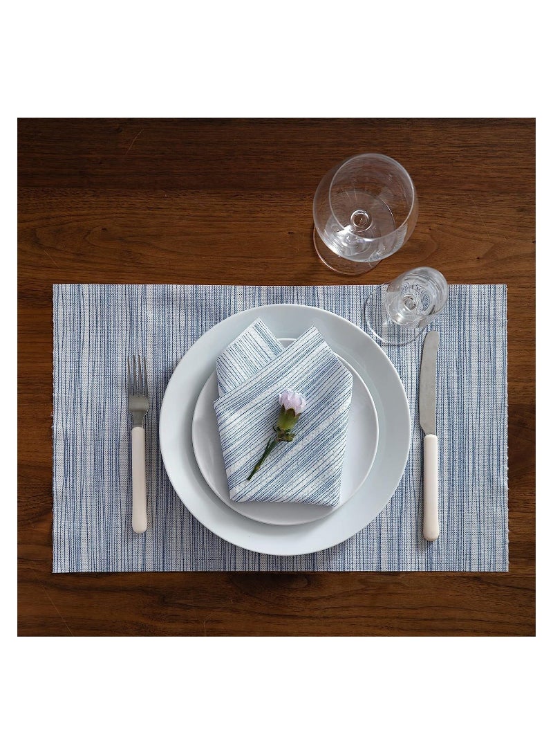 NIBEMINENT 40 Sheets Disposable Kitchen Paper Cleaning Wipe Towels Washable and Reusable Dish Cloths Handy Wipes Quick-Dry Multiuse Roll Stripes Pattern 30 * 30cm - Image 3