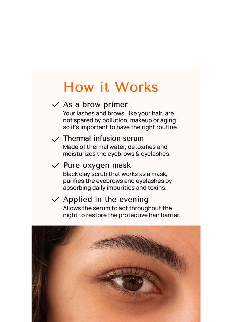 CHADO Le Soin Duo SPA - Brow + Lash Mask & Serum - Image 2