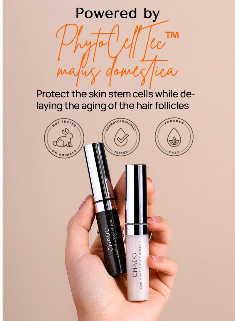 CHADO Le Soin Duo SPA - Brow + Lash Mask & Serum - Image 4