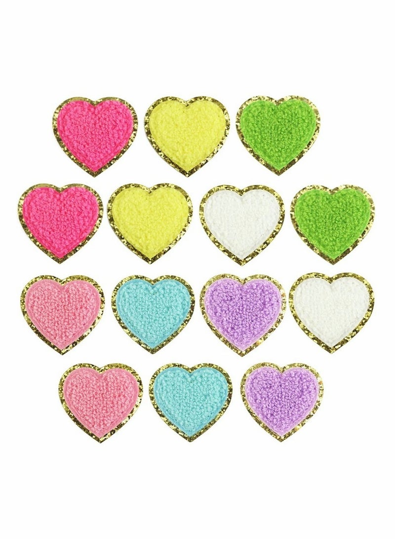 XiuWoo Iron on Patches 14 Pcs, for Clothing, Clothes Jackets Jeans Hats Backpacks DIY Decorations - Image 1