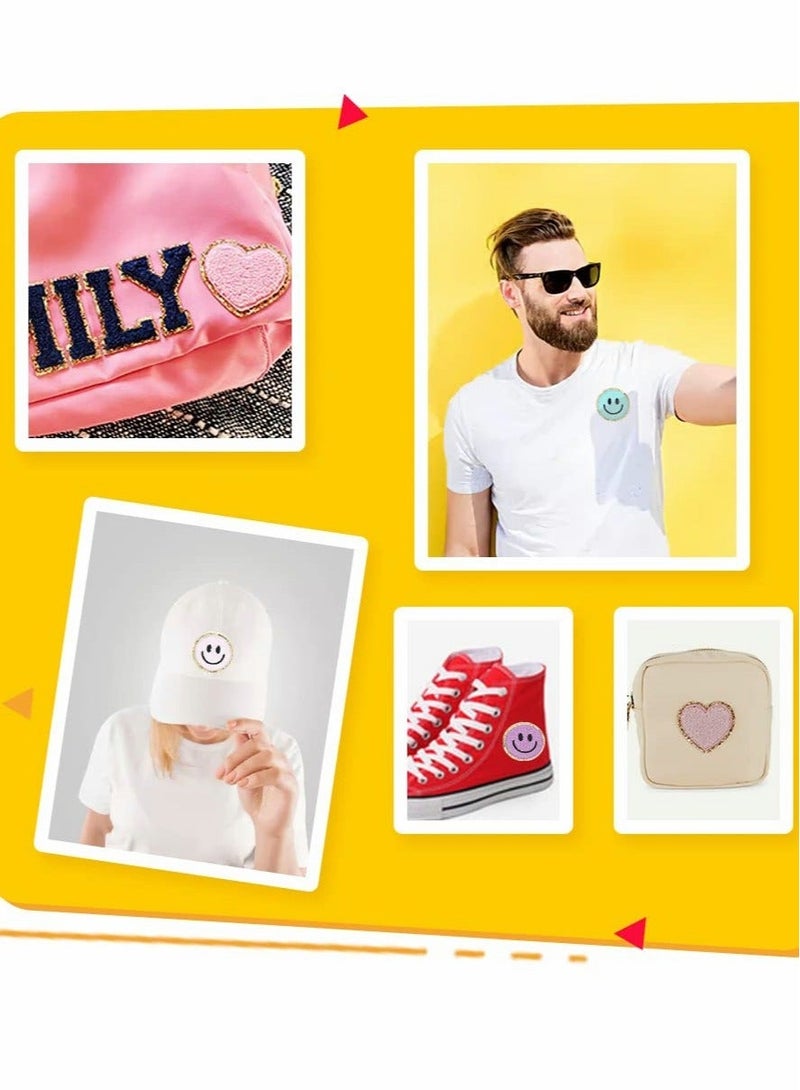 XiuWoo Iron on Patches 14 Pcs, for Clothing, Clothes Jackets Jeans Hats Backpacks DIY Decorations - Image 3