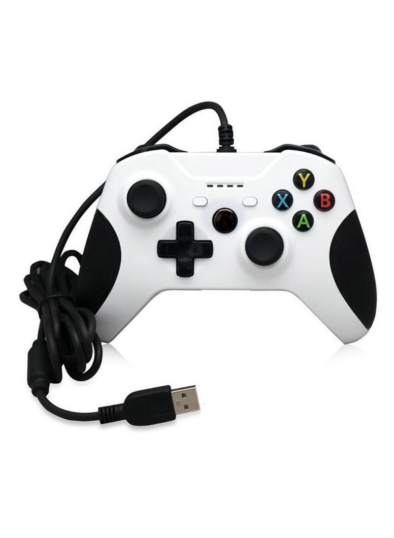 وحدة تحكم سلكية لأجهزة Xbox One/Xbox Series X|S، وحدة تحكم Xbox سلكية مع اهتزاز مزدوج ومقبس صوت، وحدة تحكم سلكية لـ Xbox USB Gamepad Joypad - Image 1