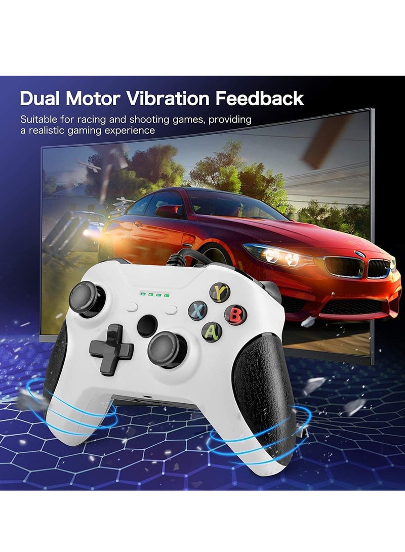 وحدة تحكم سلكية لأجهزة Xbox One/Xbox Series X|S، وحدة تحكم Xbox سلكية مع اهتزاز مزدوج ومقبس صوت، وحدة تحكم سلكية لـ Xbox USB Gamepad Joypad - Image 4